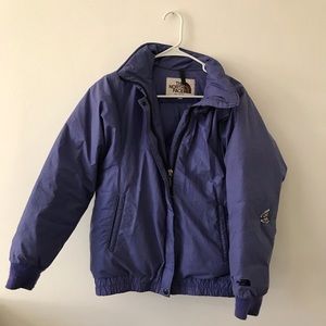 The North Face Vintage Bomber Puffer Jacket